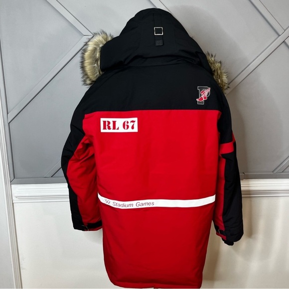 Polo Ralph Lauren Down Jacket Coat 1992 Stadium Collection Ski Men’s Size S - Picture 5 of 6